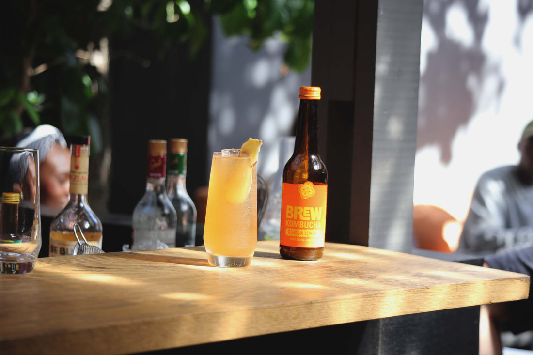 Kombucha cocktail creations by Neil Van Bergen