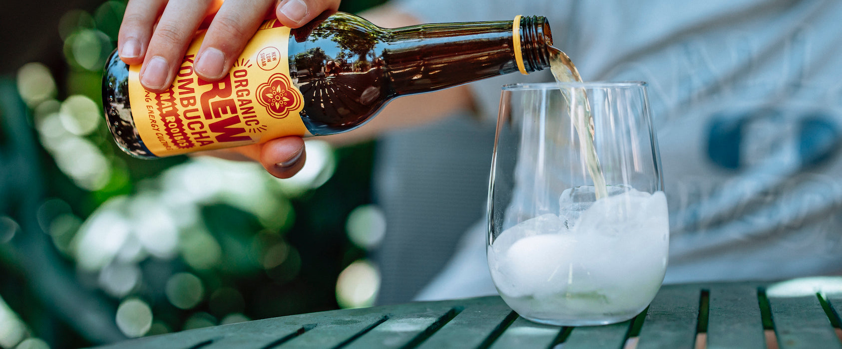 Organic Brew Kombucha Rooibos Flavor