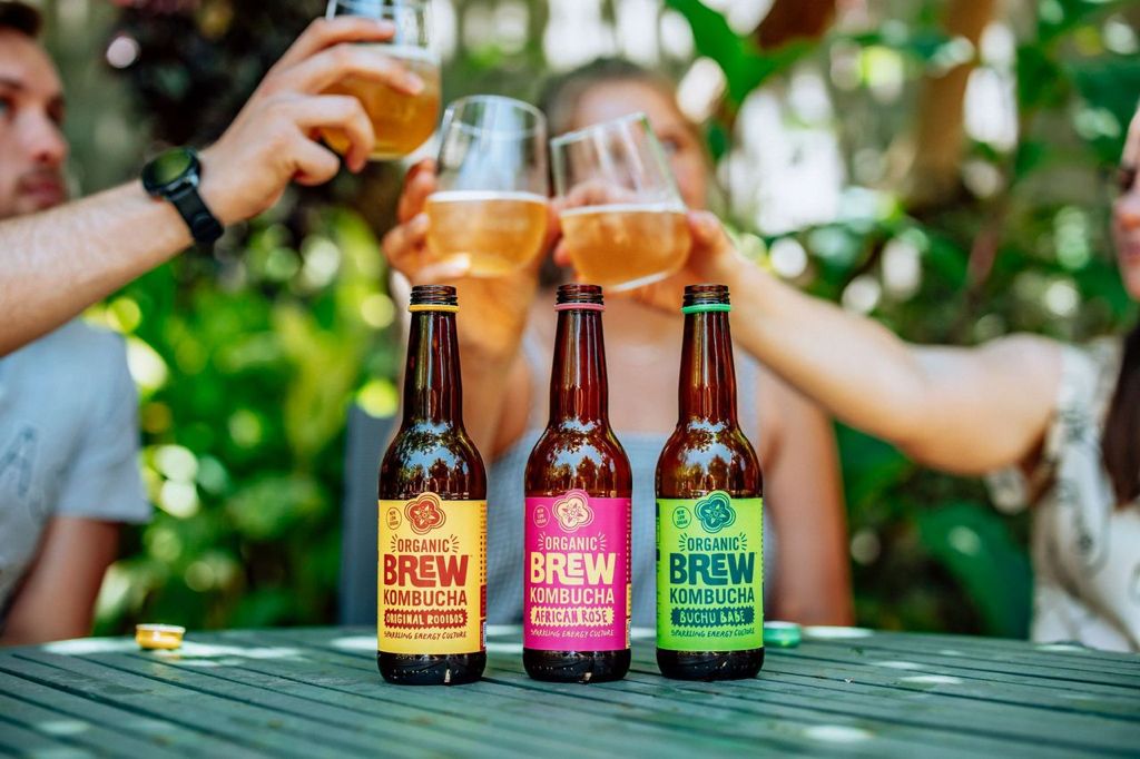 we stock a variety of Organic Brew Kombucha flavors to tantalize your taste buds